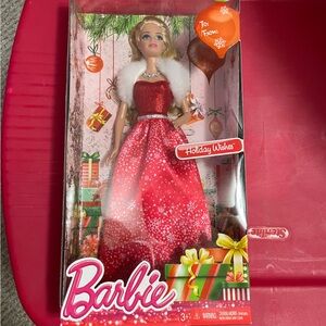 Barbie Holiday Wishes, from 2014 Red and White Doll